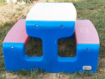 tavolino da giardino bambini little tikes 