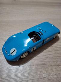 Collezionismo auto bugatti 57c azzurra