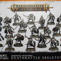 Deathrattle Skeletons Soulblight Gravelords AOS