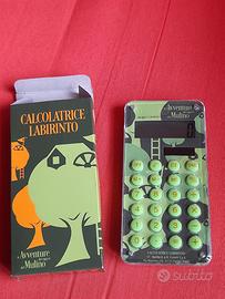 calcolatrice  vintage labirinto Mulino bianco 