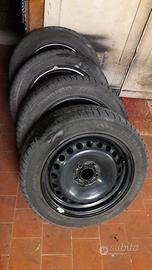 Gomme da neve con cerchio in ferro 205-55-R16