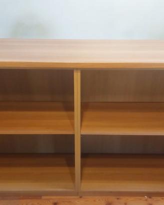 Coppia di libreria  bancone  portatutto