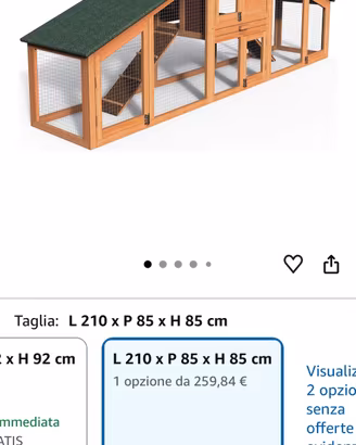 casa per conigli e poli  come nuovo . 