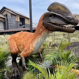 Dinosauro realistico statua dinosauri statuari