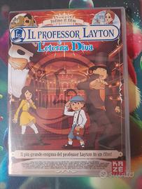 Dvd il Professor Layton e l'eterna diva