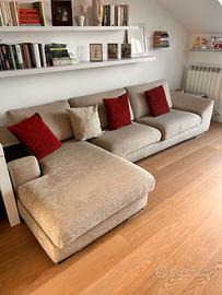 Divanio 3 posti con chaise-longue