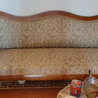 Divano 800 inglese legno mogano
