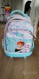 Cartella zaino trolley frozen