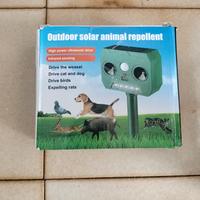 repellente per animali solare ad ultrasuoni 