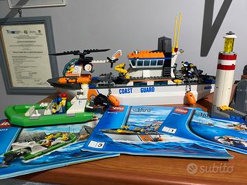 LEGO CITY 60014 Pattuglia Della Guardia Costiera