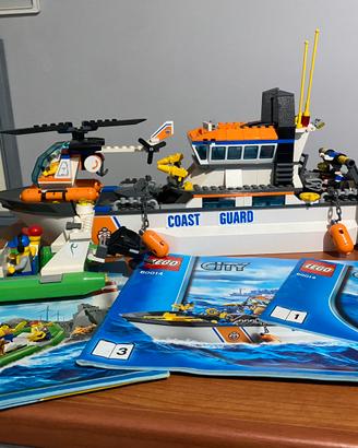 LEGO CITY 60014 Pattuglia Della Guardia Costiera