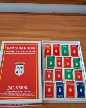 box set Dal Negro completo carte regionali 