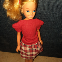 Barbie,skipper vestito linea so active '80
