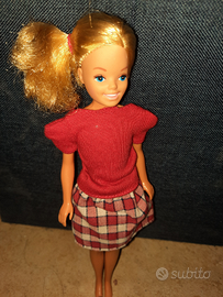 Barbie,skipper vestito linea so active '80
