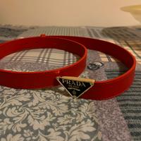 Cintura logo prada