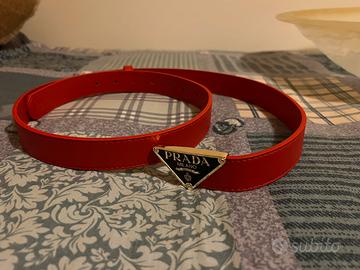 Cintura logo prada