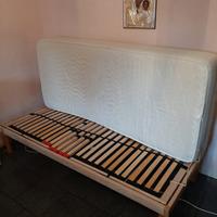 letto elettrico con materasso ortopedico 