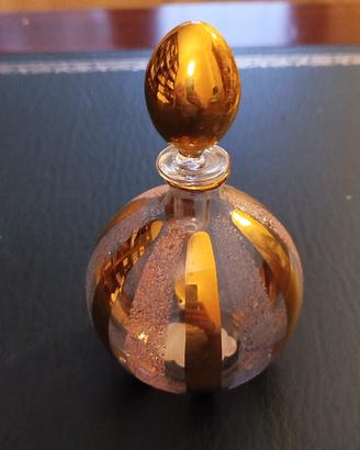 Porta profumo in vetro Pyrex soffiato a bocca
