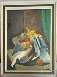 Dipinto ad olio vintage Natura Morta