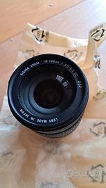 obiettivo Sigma Zoom 18-200 diam. 62