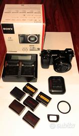 Sony a6000 Mirrorless con Sony zoom 16-50 f3.5/5.6