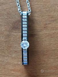 Catenina Con Ciondolo in Acciaio (Stainless Steel)