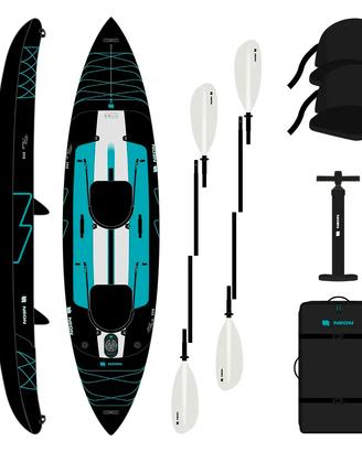 Kayak gonfiabile biposto Neon Flux 390