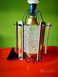 lampada a sospensione vintage 