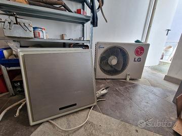climatizzatore LG con 2 split 16000 btu
