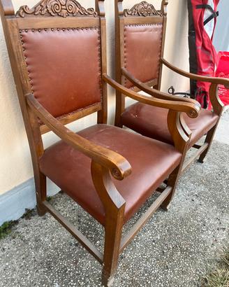 Coppia sedie/poltroncine