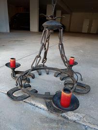 Lampadario a sospensione vintage