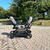 Passeggino gemellare fratellare Peg Perego Duette