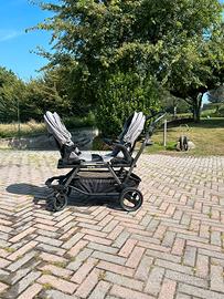 Passeggino gemellare fratellare Peg Perego Duette