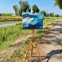 Quadro: "Golfo in burrasca"