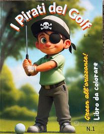 Libro da Colorare "I Pirati del Golf"