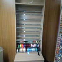 Mobile porta nastri raso, cotone ecc