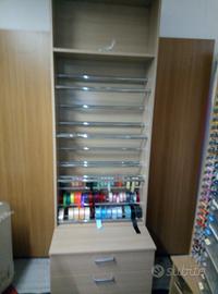 Mobile porta nastri raso, cotone ecc