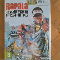 Gioco WII Rapala pro bass fishing 