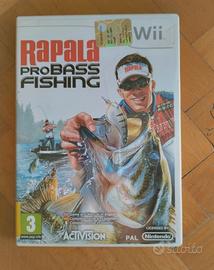 Gioco WII Rapala pro bass fishing 