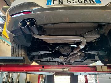 scarico sportivo bmw 120d