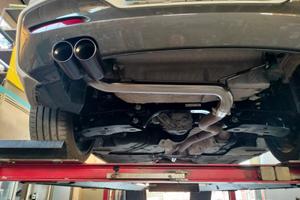 scarico sportivo bmw 120d