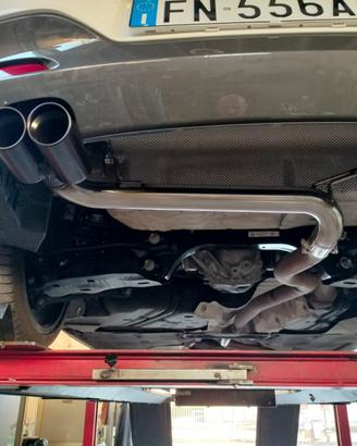 scarico sportivo bmw 120d
