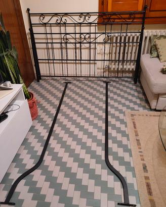 Letto in Ferro Battuto Verniciato