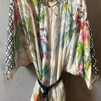 Abito in seta multicolor tg 44 IT