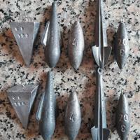Piombi da pesca 