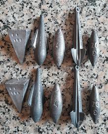 Piombi da pesca 