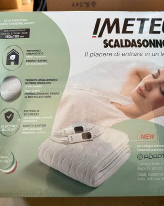 Scaldasonno Imetec matrimoniale Nuovo
