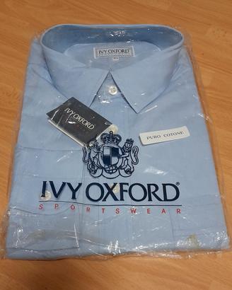 Camicia uomo Ivy Oxford celeste