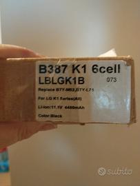 Batteria per computer B387 K1 6 cell