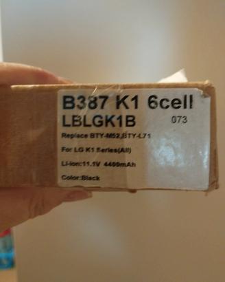 Batteria per computer B387 K1 6 cell